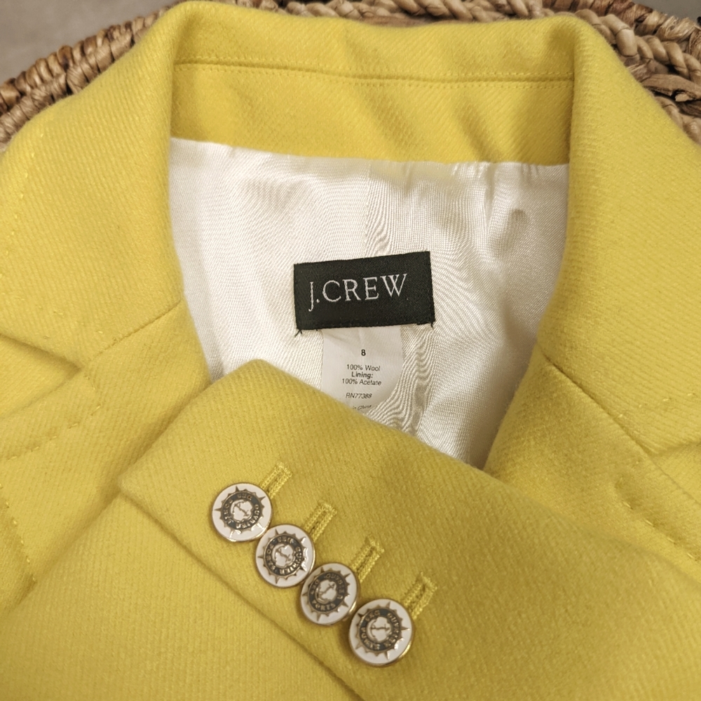 JCrew Wool Jacket Size 8